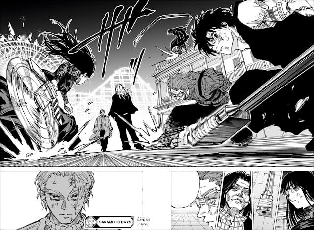 サカモトデイズ 第270話 ネタバレ 感想 南雲 神々廻 大佛 四ツ村 全盛期 坂本人格 スラー サカデイ SAKAMOTO DAYS Chapter 270