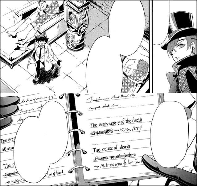 黒執事 漫画 125話 ネタバレ 感想 シエル オセロ Black Butler Chapter 125