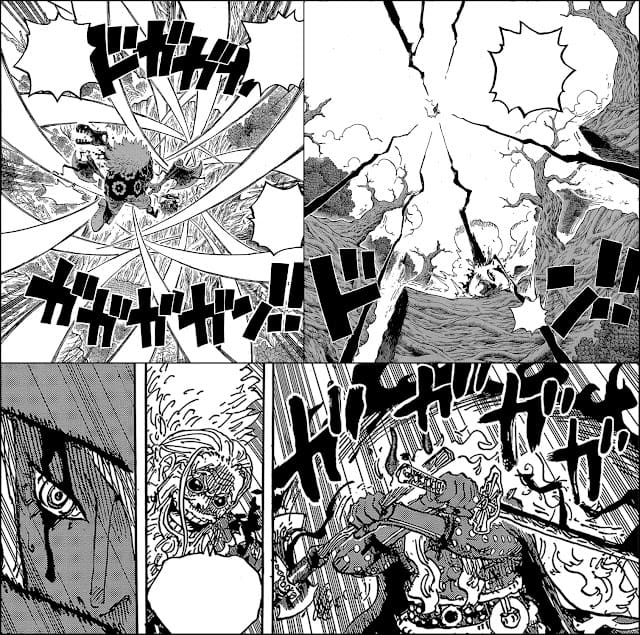 ワンピース 漫画 第1190話 ネタバレ 感想 ギャバン イム ONE PIECE Chapter 1190